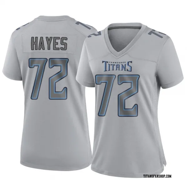 Women's Ryan Hayes Tennessee Titans Game Gray Atmosphere Fashion Jersey