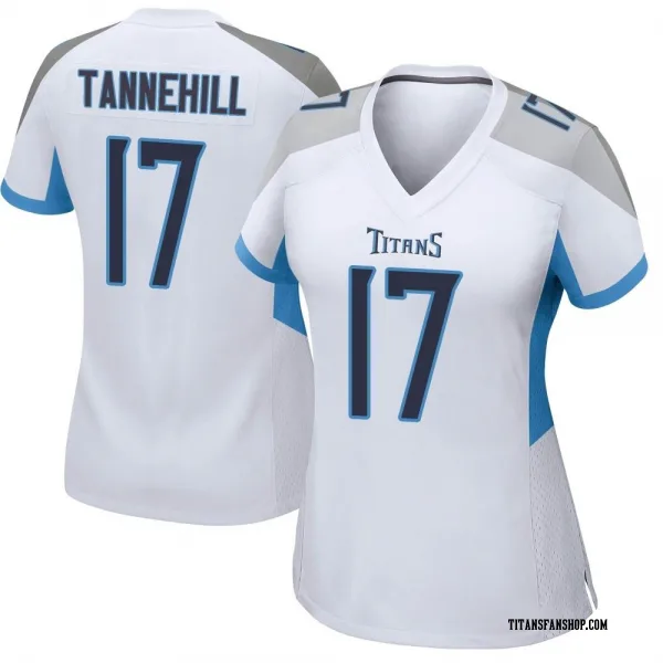 Women's Ryan Tannehill Tennessee Titans Game White Jersey