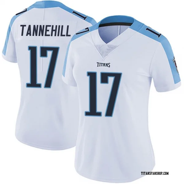 Women's Ryan Tannehill Tennessee Titans Limited White Vapor Untouchable Jersey