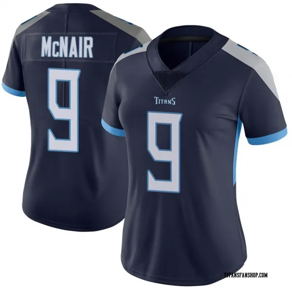 Women's Steve McNair Tennessee Titans Limited Navy Vapor Untouchable Jersey