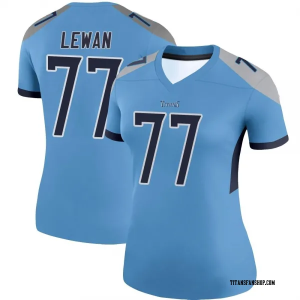 Women's Taylor Lewan Tennessee Titans Legend Light Blue Jersey