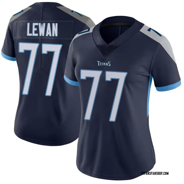 Women's Taylor Lewan Tennessee Titans Limited Navy Vapor Untouchable Jersey