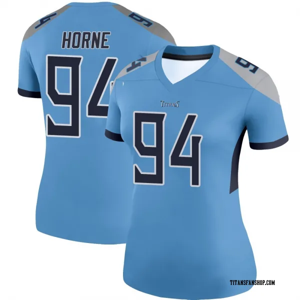 Women's Timmy Horne Tennessee Titans Legend Light Blue Jersey