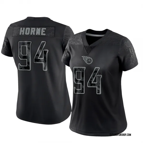 Women's Timmy Horne Tennessee Titans Limited Black Reflective Jersey