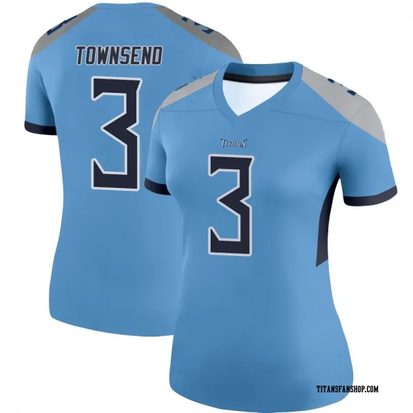 Women's Tommy Townsend Tennessee Titans Legend Light Blue Jersey