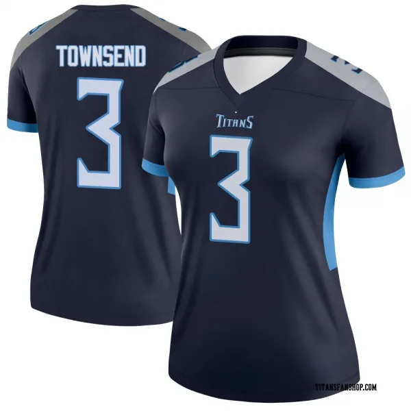 Women's Tommy Townsend Tennessee Titans Legend Navy Jersey
