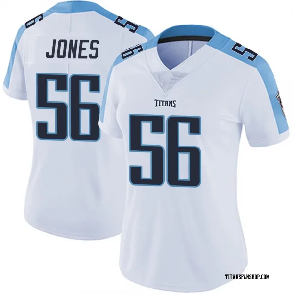 Women's Truman Jones Tennessee Titans Limited White Vapor Untouchable Jersey