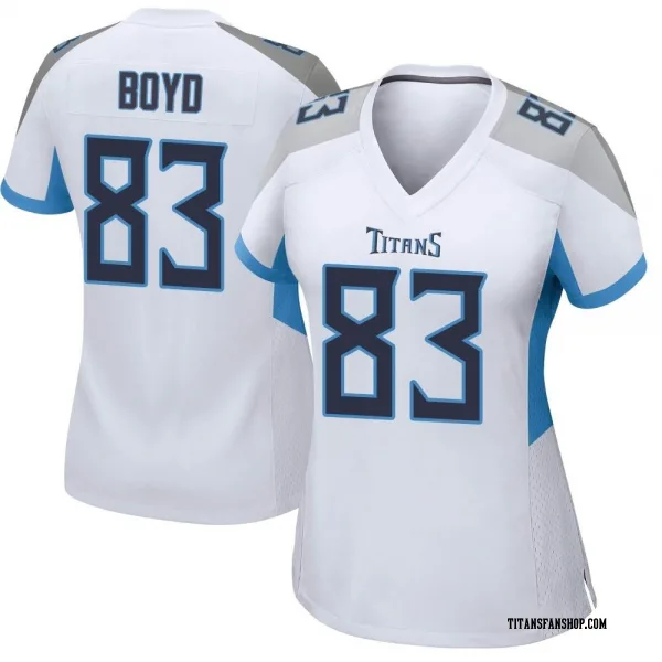 Women's Tyler Boyd Tennessee Titans Game White Jersey