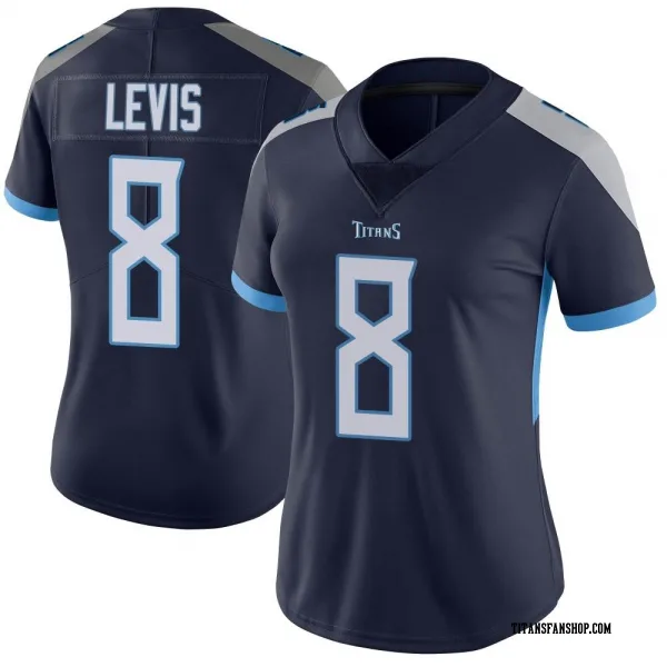 Women's Will Levis Tennessee Titans Limited Navy Vapor Untouchable Jersey
