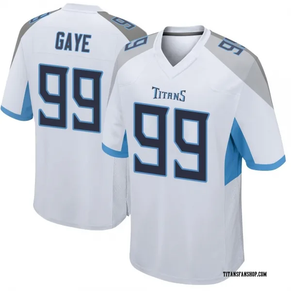 Youth Ali Gaye Tennessee Titans Game White Jersey