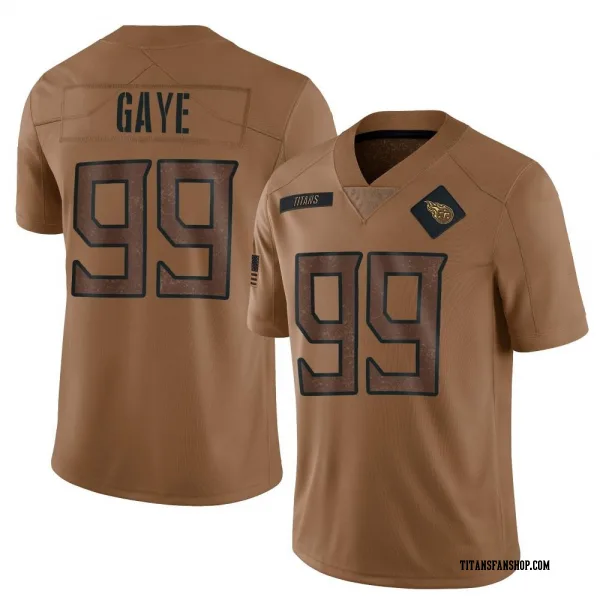 Youth Ali Gaye Tennessee Titans Limited Brown 2023 Salute To Service Jersey