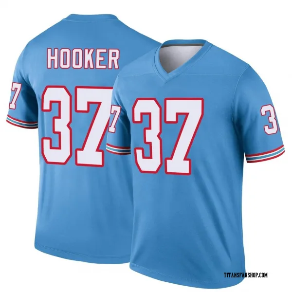 Youth Amani Hooker Tennessee Titans Legend Light Blue Oilers Throwback Jersey