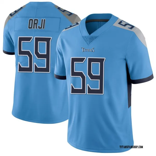 Youth Anfernee Orji Tennessee Titans Limited Light Blue Vapor Untouchable Jersey
