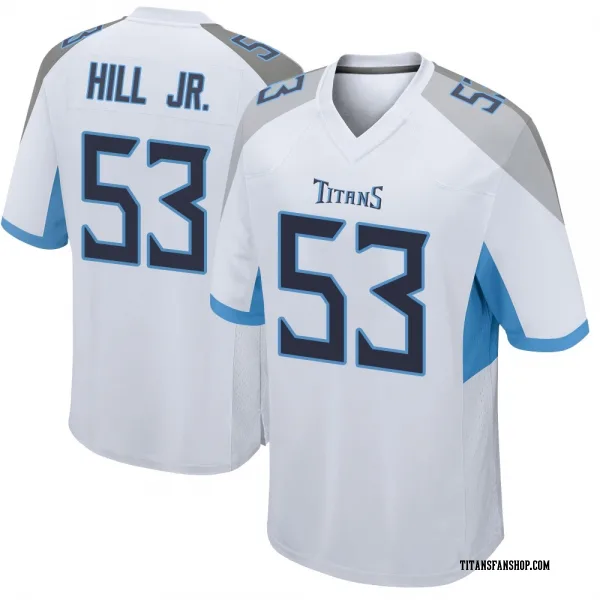 Youth Anthony Hill Jr. Tennessee Titans Game White Jersey