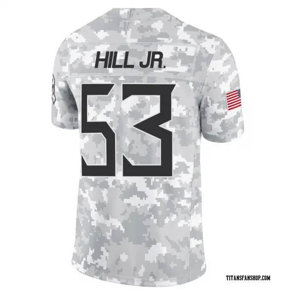 Youth Anthony Hill Jr. Tennessee Titans Limited Arctic Camo 2024 Salute to Service Jersey
