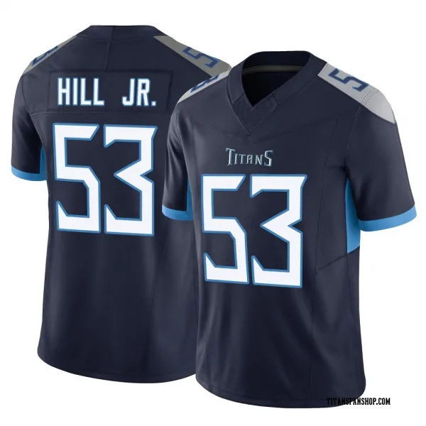 Youth Anthony Hill Jr. Tennessee Titans Limited Navy Vapor F.U.S.E. Jersey