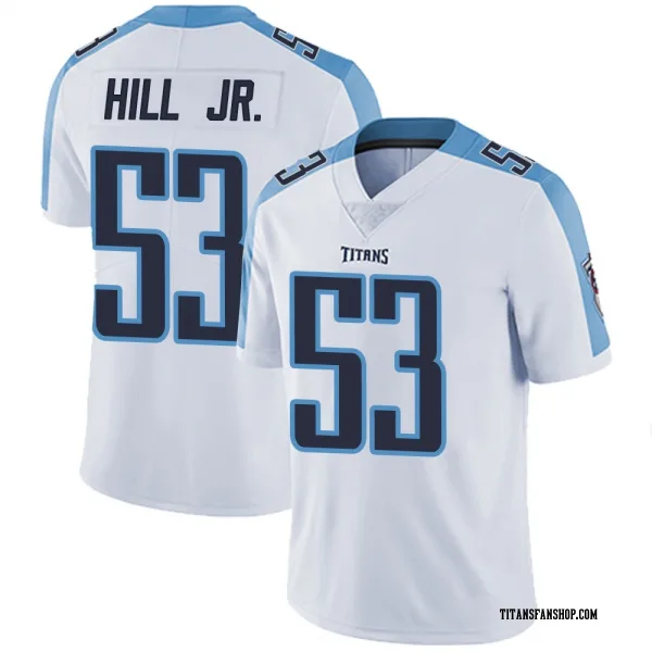 Youth Anthony Hill Jr. Tennessee Titans Limited White Vapor Untouchable Jersey