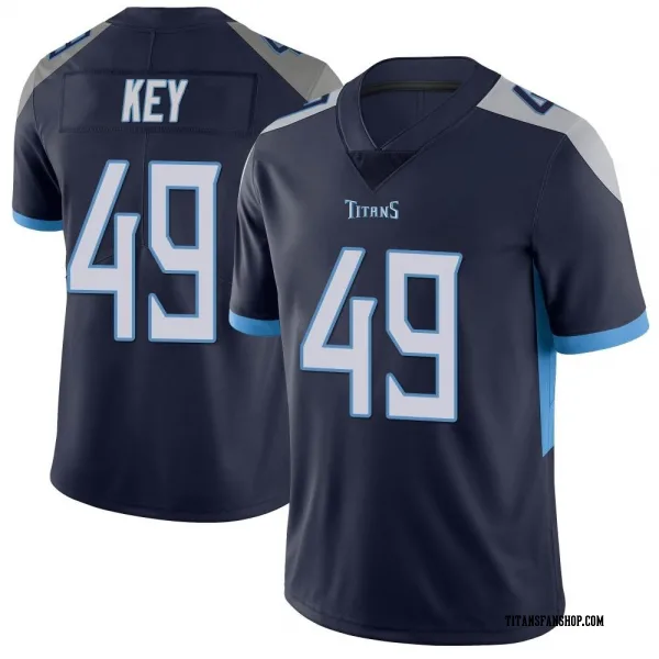 Youth Arden Key Tennessee Titans Limited Navy Vapor Untouchable Jersey