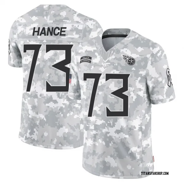 Youth Blake Hance Tennessee Titans Limited Arctic Camo 2024 Salute to Service Jersey