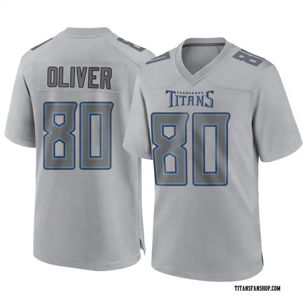 Youth Bryce Oliver Tennessee Titans Game Gray Atmosphere Fashion Jersey
