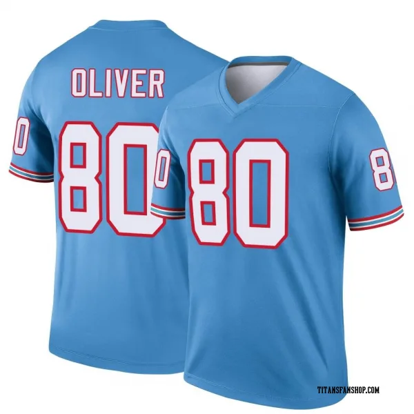 Youth Bryce Oliver Tennessee Titans Legend Light Blue Oilers Throwback Jersey