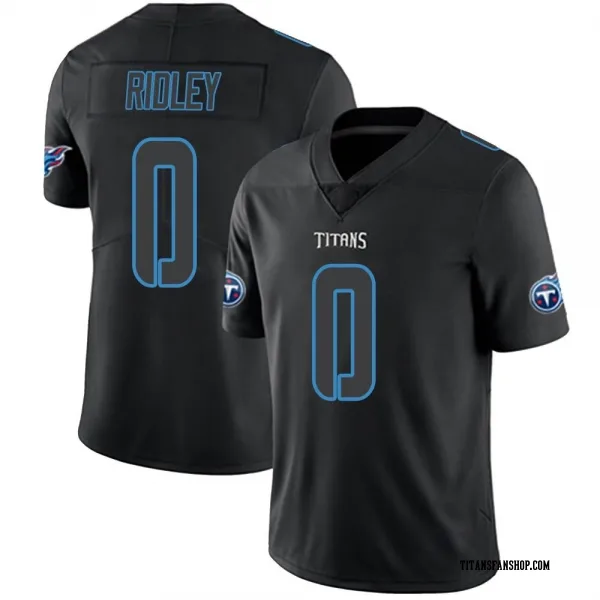 Youth Calvin Ridley Tennessee Titans Limited Black Impact Jersey