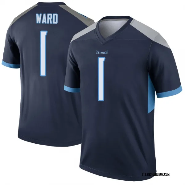 Youth Cam Ward Tennessee Titans Legend Navy Jersey