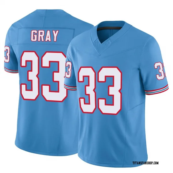 Youth Cedric Gray Tennessee Titans Limited Light Blue Vapor F.U.S.E. Jersey