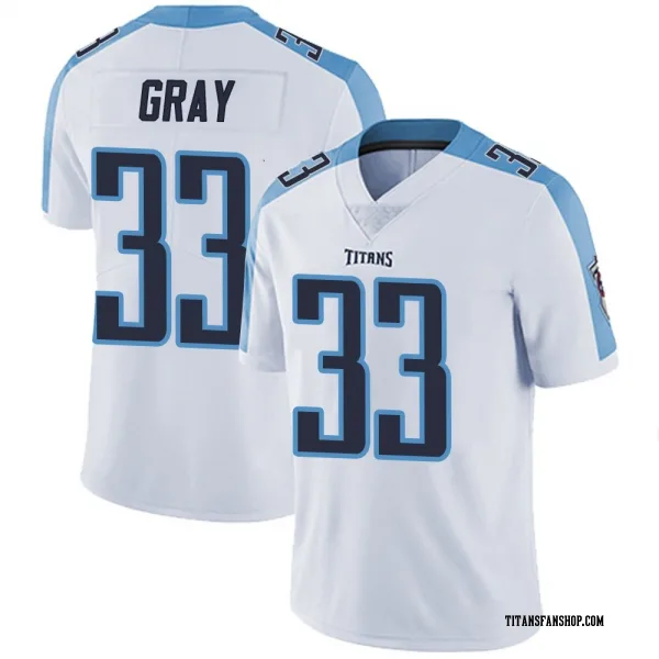 Youth Cedric Gray Tennessee Titans Limited White Vapor Untouchable Jersey
