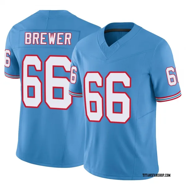 Youth Chandler Brewer Tennessee Titans Limited Light Blue Vapor F.U.S.E. Jersey