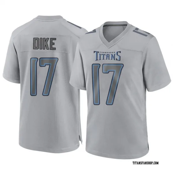 Youth Chimere Dike Tennessee Titans Game Gray Atmosphere Fashion Jersey