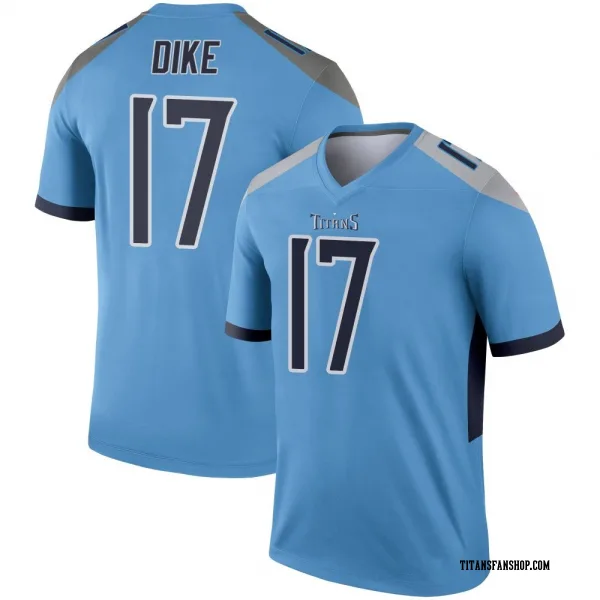Youth Chimere Dike Tennessee Titans Legend Light Blue Jersey