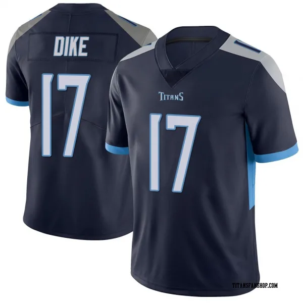 Youth Chimere Dike Tennessee Titans Limited Navy Vapor Untouchable Jersey