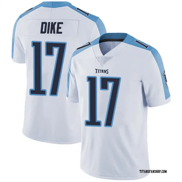Youth Chimere Dike Tennessee Titans Limited White Vapor Untouchable Jersey