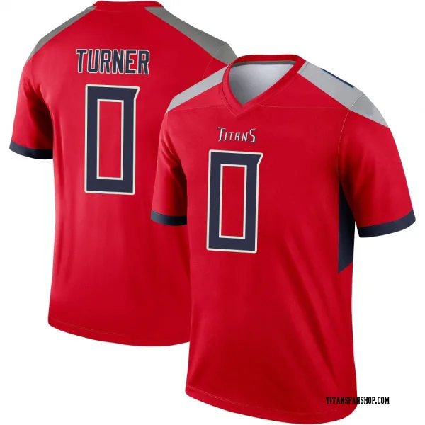 Youth Cole Turner Tennessee Titans Legend Red Inverted Jersey