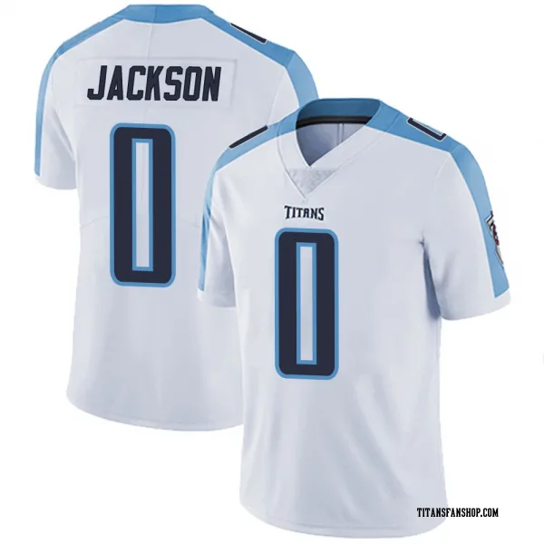 Youth Courtney Jackson Tennessee Titans Limited White Vapor Untouchable Jersey