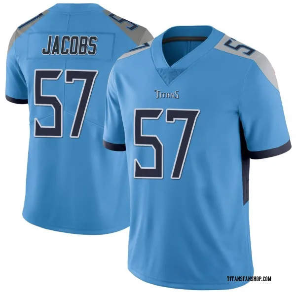 Youth Curtis Jacobs Tennessee Titans Limited Light Blue Vapor Untouchable Jersey