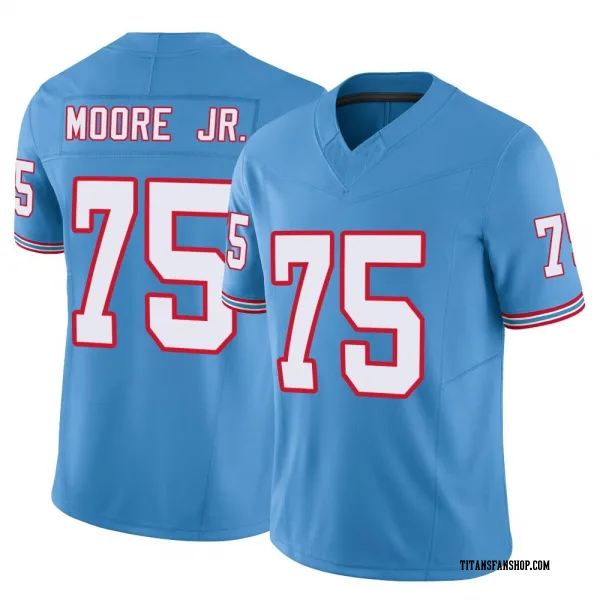 Youth Dan Moore Jr. Tennessee Titans Limited Light Blue Vapor F.U.S.E. Jersey