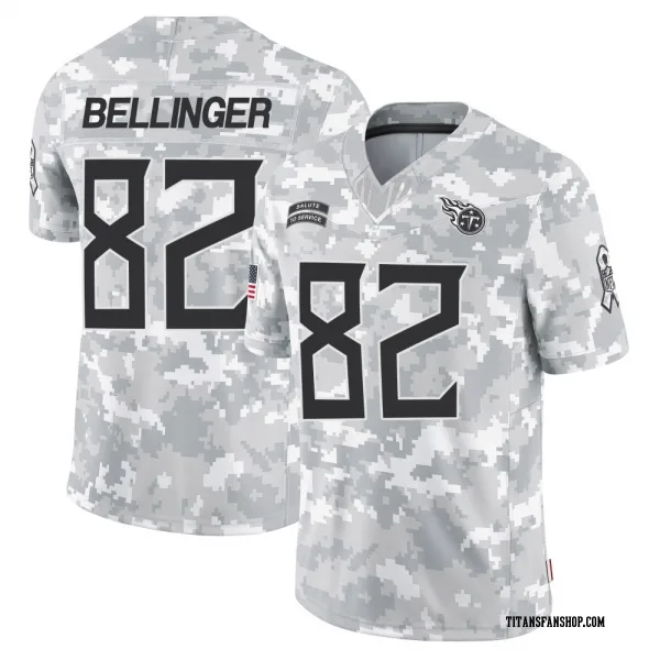 Youth Daniel Bellinger Tennessee Titans Limited Arctic Camo 2024 Salute to Service Jersey