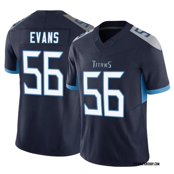 Youth Desmond Evans Tennessee Titans Limited Navy Vapor F.U.S.E. Jersey