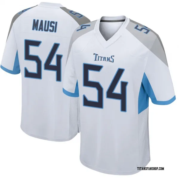 Youth Dorian Mausi Tennessee Titans Game White Jersey