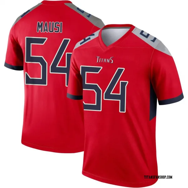Youth Dorian Mausi Tennessee Titans Legend Red Inverted Jersey