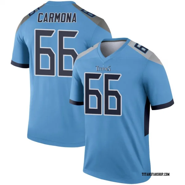 Youth Fernando Carmona Tennessee Titans Legend Light Blue Jersey