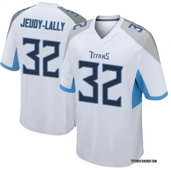 Youth Gabe Jeudy-Lally Tennessee Titans Game White Jersey