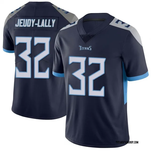 Youth Gabe Jeudy-Lally Tennessee Titans Limited Navy Vapor Untouchable Jersey