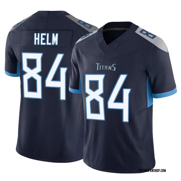 Youth Gunnar Helm Tennessee Titans Limited Navy Vapor F.U.S.E. Jersey