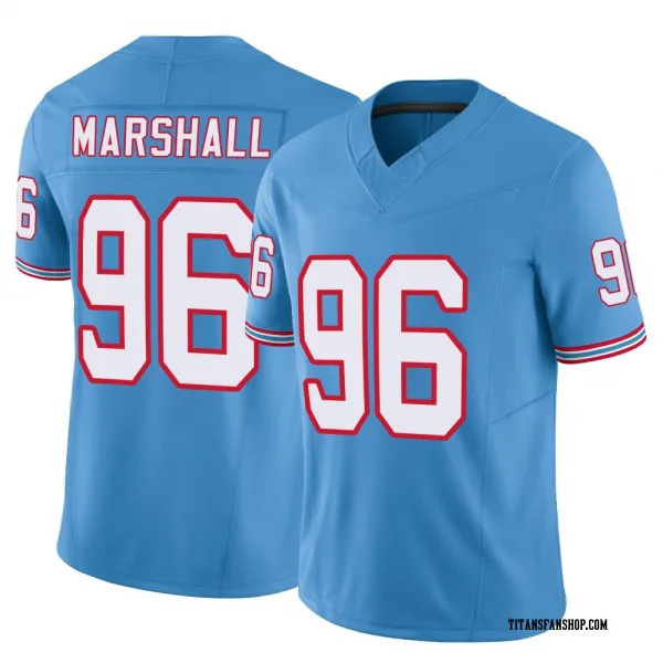 Youth Jackie Marshall Tennessee Titans Limited Light Blue Vapor F.U.S.E. Jersey