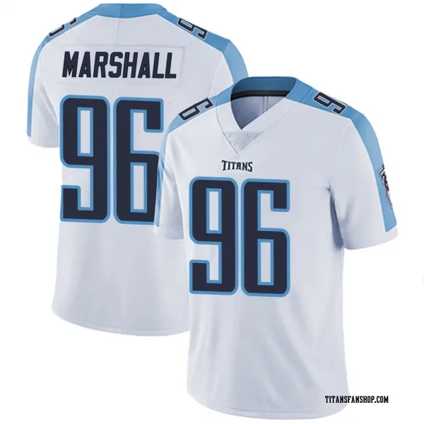 Youth Jackie Marshall Tennessee Titans Limited White Vapor Untouchable Jersey