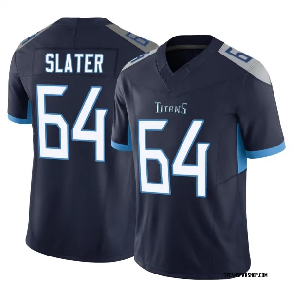 Youth Jackson Slater Tennessee Titans Limited Navy Vapor F.U.S.E. Jersey