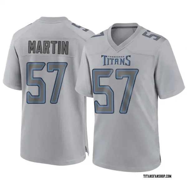 Youth Jacob Martin Tennessee Titans Game Gray Atmosphere Fashion Jersey
